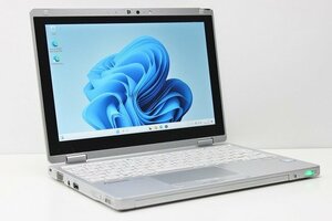 1円スタート ノートパソコン Windows11 2in1PC Panasonic レッツノート CF-RZ6 Windows10 第7世代 Core i5 SSD256GB メモリ8GB 軽量745g