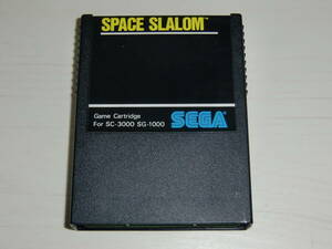 [SC-3000orSG-1000版]スペーススラローム(SPACE SLALOM)　カセットのみ セガ(SEGA)製 SC-3000orSG-1000専用 スペースシャトル ソフトのみ②