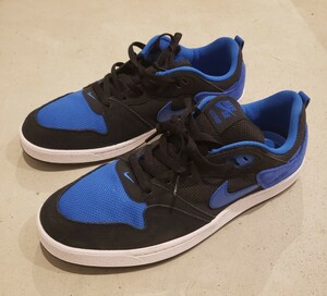 NIKE SB ALLEYOOP ナイキ アリウープ スニーカー　CJ0882-004　ブラック/ロイヤルブルー　28.5㎝