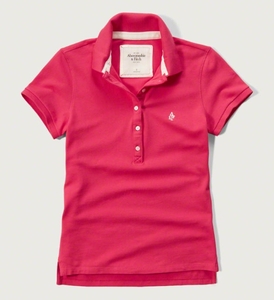 Abercrombie & Fitch 　ICONIC SLIM POLO アバクロ ポロシャツ サイズM