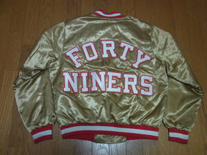 243-75/90’S/USA製/Chalk Line/チョークライン/San Francisco 49ers/サンフランシスコフォーティナイナーズ/スタジャン/M