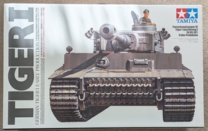 タミヤ　未組立　TIGER Ⅰ　1/16　ラジオコントロール重戦車タイガーⅠ 初期生産型