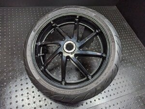 ■ホンダ RVF400 純正 リアホイール 17×4.50 17インチ 曲がり無し NC35 実働車外し 検索 VFR400R NC30 NC21 NC24 [R060524]