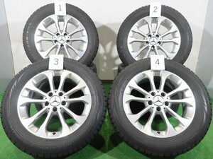 4本 メルセデスベンツ GLAクラス 純正 17インチ 6.5J +38 5H 112 スタッドレス ブリヂストン ブリザック VRX 215/60R17 X156 A1564011700