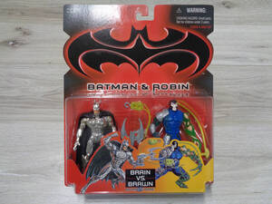 バットマン & ロビン ブレイン VS ブラウン バットマン ベイン ハズブロ ケナー 1997年 ビンテージ 新品 未開封