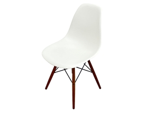 【引取限定】 Herman Miller DSW.BKOUZFE8 Eames Side Shell Chair イームズチェア ウォールナットモデル ハーマンミラー 美品 直O8835260