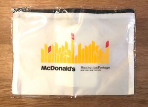 【新品】マンハッタンポーテージ マクドナルド コラボ ファスナーポーチ 福袋 2022【非売品】ノベルティ アウトドア 未開封 キャンプ レア