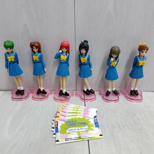 【 送料無料 】◆ YUJIN SRシリーズ ときめきメモリアル フィギュアコレクション 全6種 ユージン カプセルトイ コナミ KONAMI 趣味