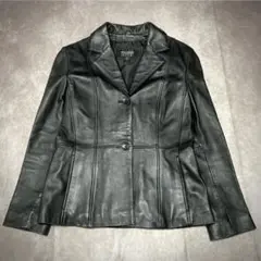 ウィルソンズレザー　WILSONS LEATHER (S) レザージャケット　黒