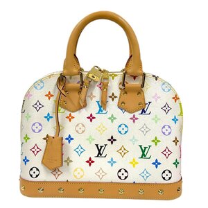 LOUIS VUITTON ルイヴィトン M40443 アルマPM ブロン モノグラムマルチ ハンドバッグ ホワイト系 レディース マルチカラー【中古】