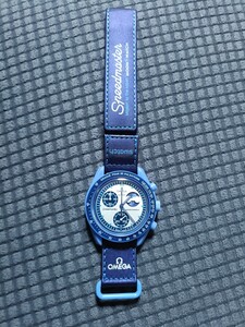 週末セール！OMEGA×Swatch　オメガスウォッチ　ムーンスウォッチ用社外ベルト　おまけあり