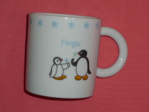 激レア！カワイイ♪ ＰＩＮＧＵ ピングー&ピンガ 陶器製 マグカップ☆