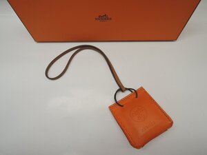 エルメス HERMES サックオランジュ バッグチャーム アニョ―ミロ Z刻印 BOX付 ABランク BRB・バッグ・財布