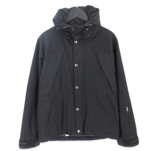 美品 SOPHNET. ソフネット マウンテンパーカ SOPH-167020 2LAYER WOOL MOUNTAIN PARKA ウール 日本製 ブラック 黒 S 20019181