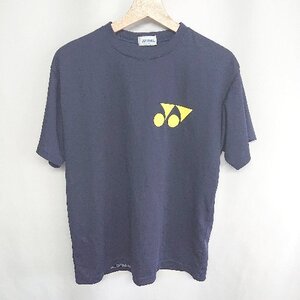 ◇ YONEX ヨネックス 半袖 Tシャツ サイズM ネイビー レディース E