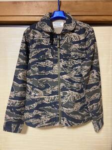 M 38 TROPHY CLOTHINGトロフィークロージング Tigerstripe Fatigue Jacket タイガーストライプ ジャケット 美中古 タイガーカモ ミリタリー