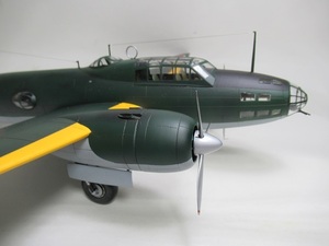 タミヤ　1/48　三菱一式陸上攻撃機11型　762海軍航空隊所属　昭和19年内地　完成品