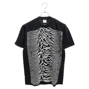 SUPREME シュプリーム 05SS ×Peter Saville Joy Division Tee ピーターサヴィル ジョイ ディビジョン 半袖Tシャツ ブラック