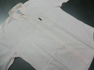 H05 美品 A/X・ARMANI EXCHANGE アルマーニ エクスチェンジ 半袖シャツ ボタンダウンシャツ L 大きいサイズ