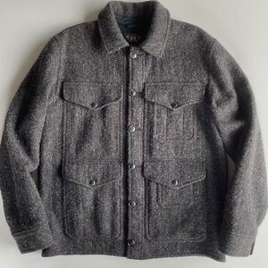 【名作】RRL “Harris Tweed Hunting Jacket” S ハリスツイード ハンティング マッキーノ クルーザー ジャケット Ralph Lauren