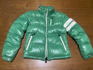 程度良好です モンクレール エリック サイズ0 グリーン 緑 Moncler ERIC 管111