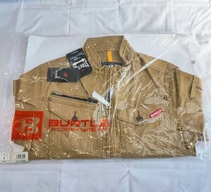 BURTLE 作業服 長袖ジャケット S 未開封 541 カーキ WORKWEAR バートル ジャケット 作業着 作業用 ストレッチ素材 未使用 タグ付き(020804)