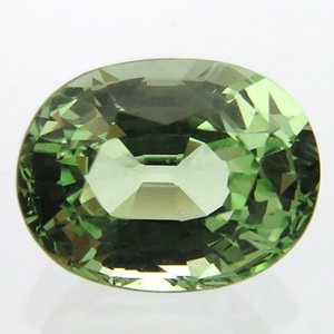 4094 裸石 ルース バナジウムグロッシュラーガーネット 1.03ct UVで橙に蛍光 テリ良好 ケニア産 瑞浪鉱物展示館