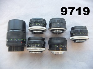 ■FK-9719◆ミノルタ　レンズまとめ売り　1：1.7　ｆ=55mm/1:1.8 f=55mm　1：2.8 f=35mm/単焦点　20241218