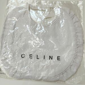 セリーヌ　CELINE☆新品 スタイ　よだれかけ☆白　ホワイト