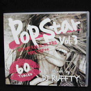 DJ RUFFTY POPSTAR VOL.3 MIXCD 全60曲 盤面綺麗 Taylor Swift Avril Lavigne Pitbul Katy Perry Alexandra Stan HIPHOP EDM HOUSE ROC R&B