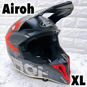 バイク用 ヘルメット airoh wraap smile カブト アイロー XL オフロード モトクロス