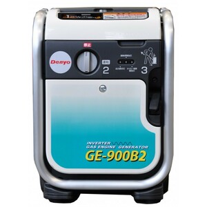 50000-664　(送料無料)　ポータブル　(ガス)エンジン発電機　GE-900B2　デンヨー　カセットボンベタイプ