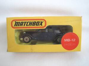 ＊MATCHBOX マッチボックス　ミニカー 80年代　MB-12 シトロエン15