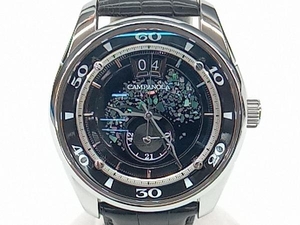 CITIZEN シチズン CAMPANOLA カンパノラ Y513-T021794 NZ0000-07F 琉雅 自動巻 裏スケルトン メンズ腕時計 ブラック×シルバー 店舗受取可