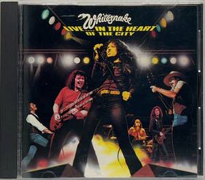 CD ★ WHITESNAKE ★ LIVE...IN THE HEART OF THE CITY ★ 1980年 ★ 輸入盤中古品