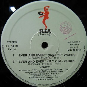 $ VENICE / EVER AND EVER (FL 8419) EVER & EVER (Ｂ面は注意) レコード Y20