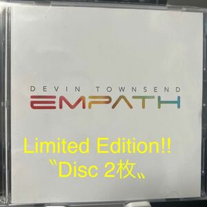 【新品同様】【2CD】Devin Townsend /Empath【Prog. Metal】Dream Theater,For Giants,Sacred Mother Tongue,Mastodon,Tool,Vola,Thornhill