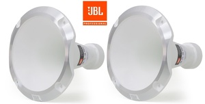 2個セット JBL アルミホーン 1インチ スクリュータイプ 白 HL11-25 TRIO カーオーディオ カースピーカー