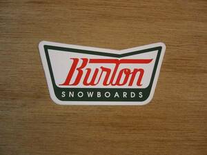 BURTON(バートン) ステッカー 11.7cm×6cm