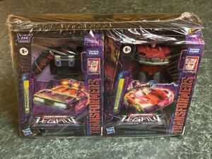 Transformers Legacy Evolution Deception Wild Rider & Knock-Out 2 Pack Figure NEW 海外 即決