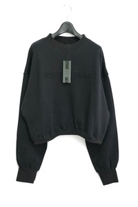 WIND AND SEA ウィンダンシー Embossed CrewNeck female エンボスクルーネック レディース FREEサイズ ブラック