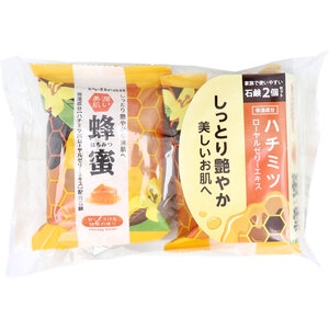 【まとめ買う】ファミリー石鹸 蜂蜜 甘くとろける蜂蜜の香り 80g×2個セット×8個セット