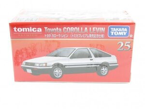 n3/018 未開封 トミカ プレミアム トヨタ カローラ レビン 25 トミカプレミアム発売記念仕様 tomica PREMIUM