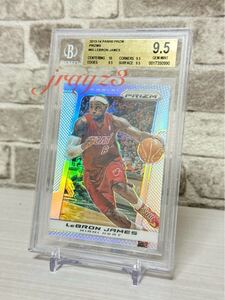 ★状態完璧！GEM MINT9.5★ LeBron James ★ 2013-14 Panini Prizm Prizms #65【 レブロン・ジェームス 】