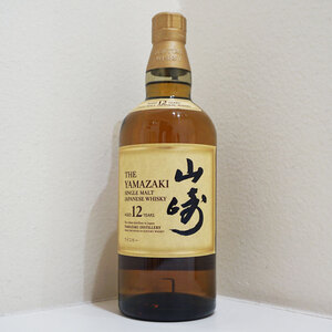 福島県内発送 20歳以上！！未開栓 SUNTORY WHISKY 山崎 12年 サントリー シングルモルト ウイスキー 700ml 43% 送料無料！！