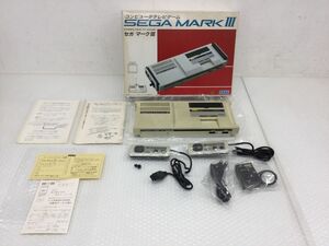 TK109-80　SEGA MARK III コンピューター テレビゲーム 本体 セガマーク3　箱付き