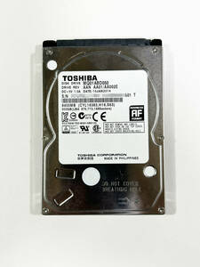 【J-451】■送料無料■TOSHIBA HDD500GB 2.5インチ 厚さ9.5mm 動作保証品