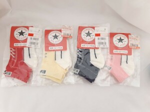 CONVERSE　コンバース　ソックス　靴下　赤ちゃん　子供　サイズ12cm～15cm 4色　赤　黄　黒　桃　baby　