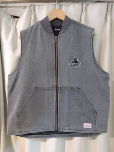 X-LARGE XLARGE エクストララージ OLD OG DENIM VEST ベスト ブラック M 人気商品　再値下げしました！