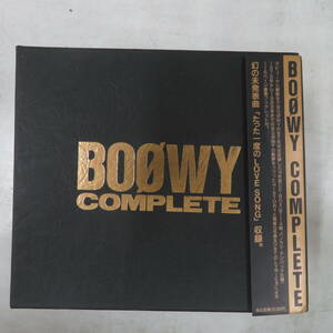 T00007326/○CD10枚組ボックス/BOOWY (ボウイ・氷室京介・布袋寅泰・松井恒松・高橋まこと)「Boowy Complete (1991年・TOCT-6390-99)」